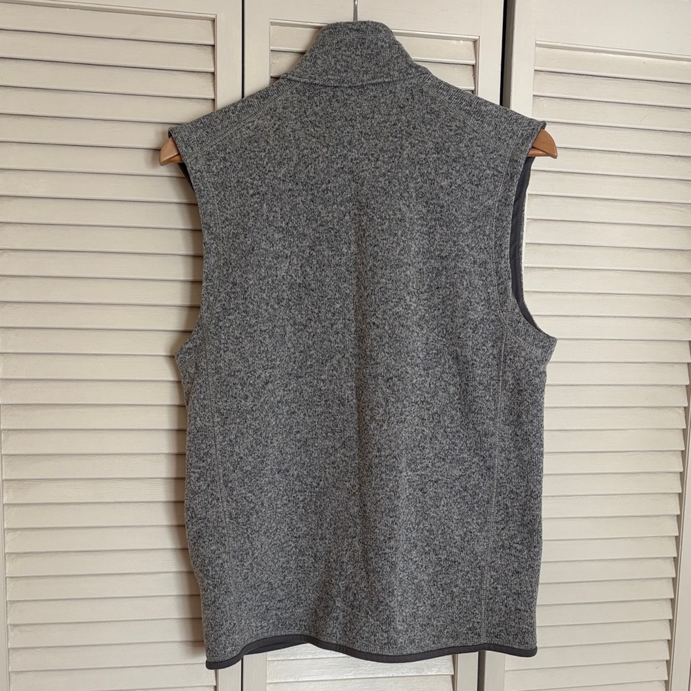 Patagonia Women’s Better Sweater Heather Gray Vest - Picture 3 of 5